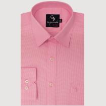 Checks Pink Shirt : Business