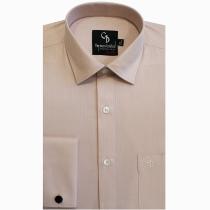 Checks Fawn Shirt : Business