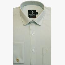 Checks Light Green Shirt : Business