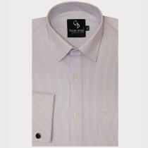 Stripes Mauve Shirt : Business