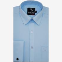 Plain Blue Shirt : Business