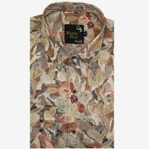 Print Gray Shirt : Party