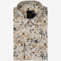 Print Gray Shirt : Party