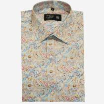 Print Blue Shirt : 