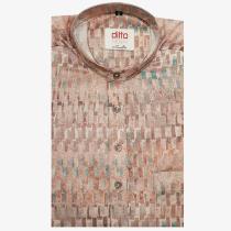 Self Design Pink Shirt : Ditto