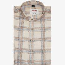 Self Design Fawn Shirt : Ditto
