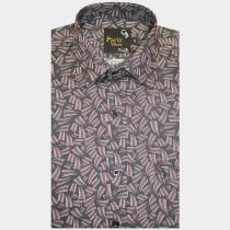 Print Black Shirt : Party