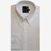 Self Design White Shirt : Business