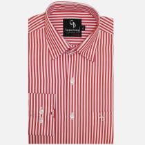 Stripes Red Shirt : Business
