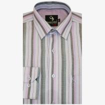 Stripes Mauve Shirt : Business