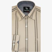Stripes Fawn Shirt : Business
