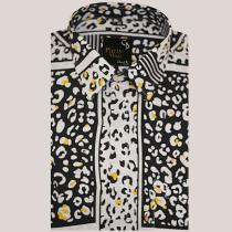 Print Black Shirt : Party