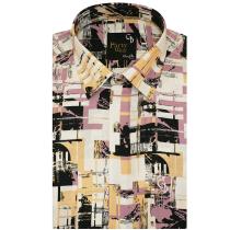 Print Rust Shirt : Party