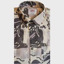 Print White Shirt : Ditto