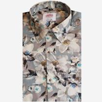 Print Blue Shirt : Ditto