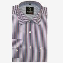 Stripes Purple Shirt : Business