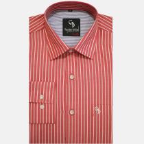 Stripes Red Shirt : Business