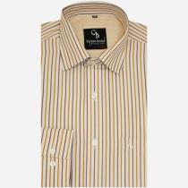 Stripes Rust Shirt : Business