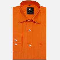 Plain Orange Shirt : Business