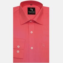 Plain Peach Shirt : Business