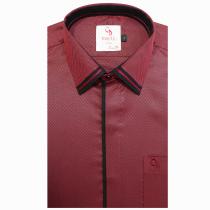 Combination Maroon Shirt : Party