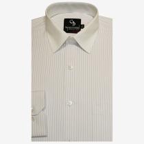 Stripes Peach Shirt : Business