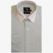 Stripes Green Shirt : Business