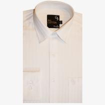 Self Design White Shirt : Business