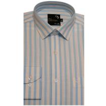 Stripes Light Blue Shirt : Business