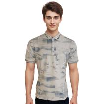 Print Blue Shirt : Regular