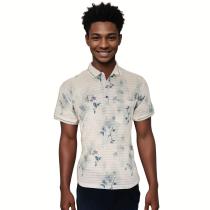 Print Blue T-shirt : Regular