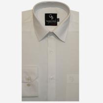 Self Design White Shirt : Business