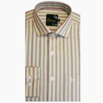 Stripes Fawn Shirt : Business