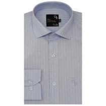 Stripes Blue Shirt : Business