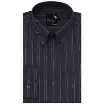 Stripes Dark Gray Shirt : Business