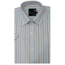Stripes Blue Shirt : Business