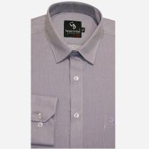 Self Design Mauve Shirt : Business