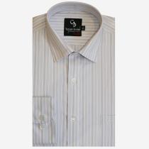 Stripes Light Green Shirt : Business