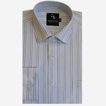 Stripes Light Blue Shirt : Business