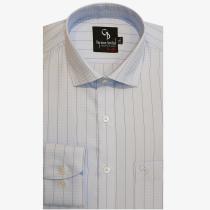 Stripes Blue Shirt : Business