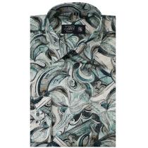 Print Green Shirt : Ditto