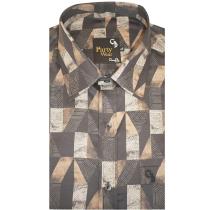 Print Black Shirt : Party