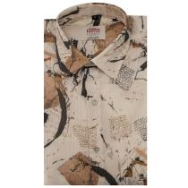 Print Blue Shirt : Ditto