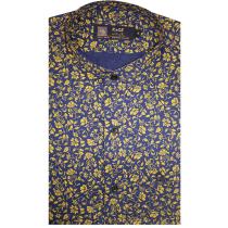 Print Navy Blue Shirt : Party