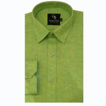 Plain Dark Green Shirt : Business