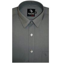 Plain Dark Gray Shirt : Business