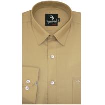 Plain Brown Shirt : Business