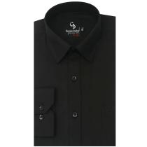 Plain Black Shirt : Business