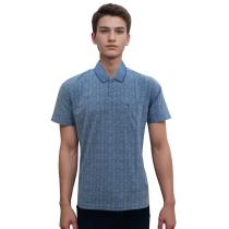 Selfdesign Light Blue T-shirt : Regular