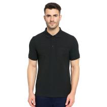 Selfdesign Black T-shirt : Regular
